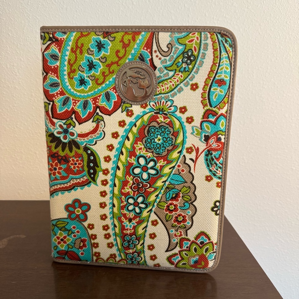Paisley Patterned Spartina 449 Notepad Folio